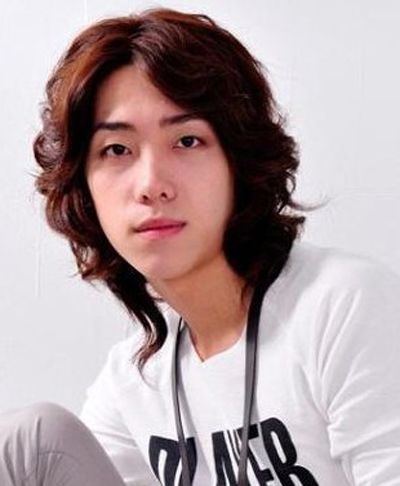 男生长发烫发和短发烫发价格,发质偏软长发长脸男生烫发