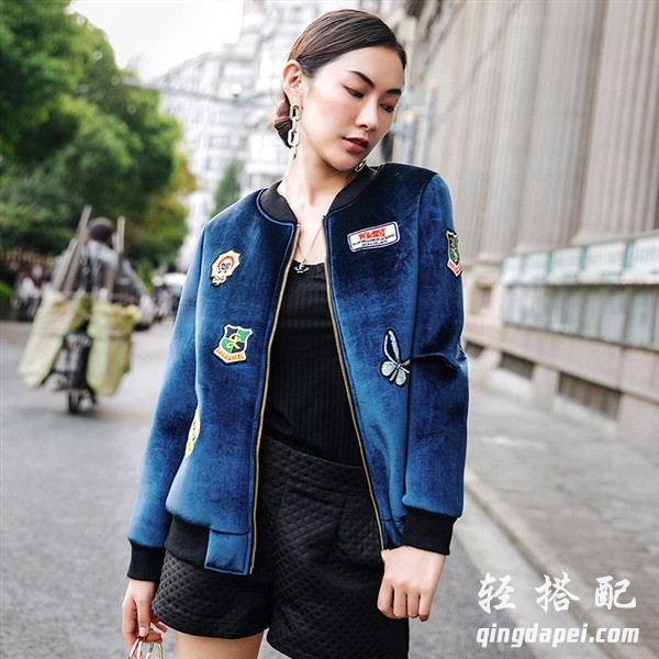 棒球衣图片字母外套,巴宝莉棒球衫外套2019款