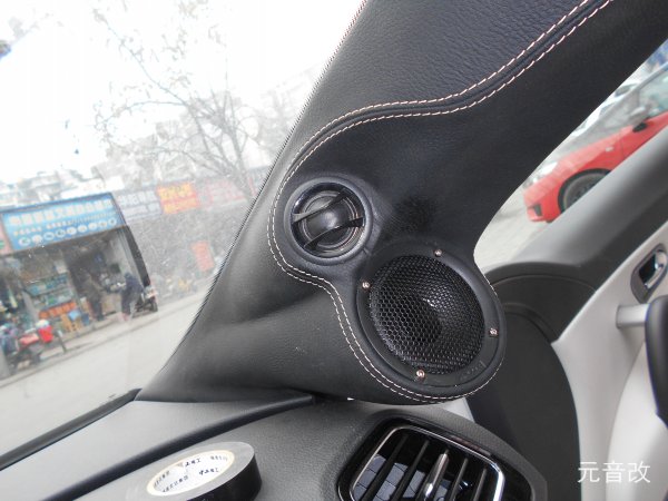 尚酷全车隔音升级音响,大众尚酷改装音响炸街车