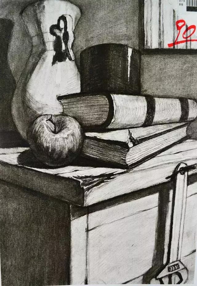 四川美术学院高分卷素描,四川美术高分卷