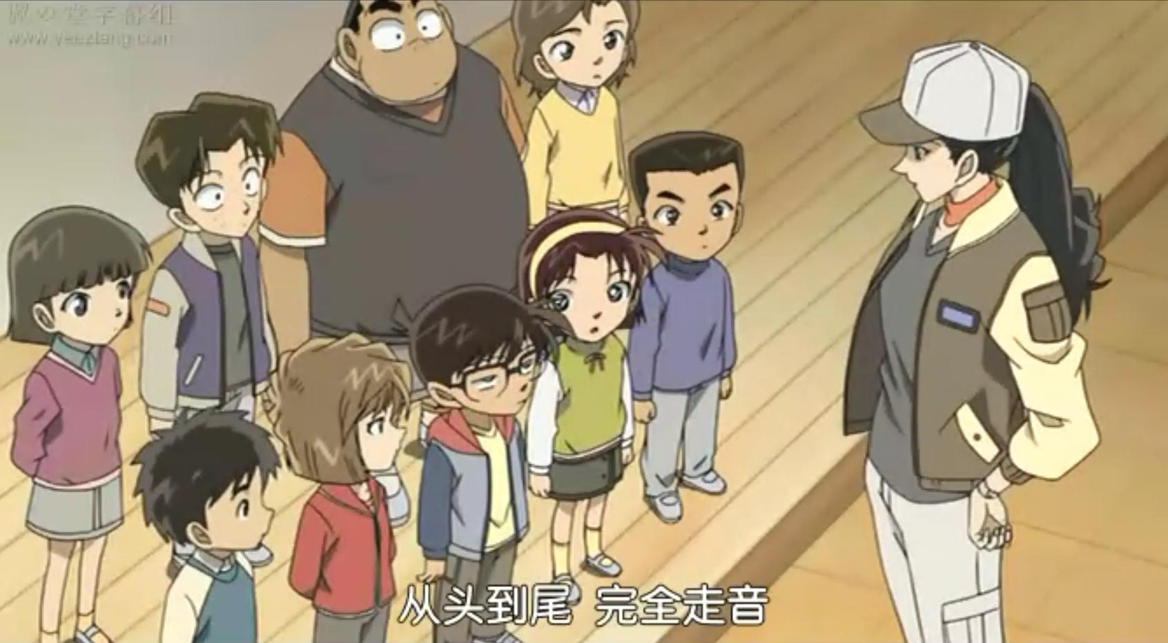 柯南搞笑视频别开腔,唱歌时的柯南