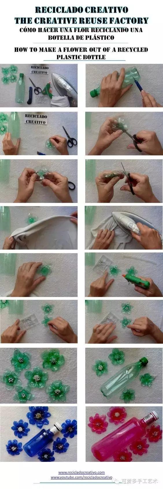 塑料瓶改造自动浇花神器,空塑料瓶子改造的小妙招