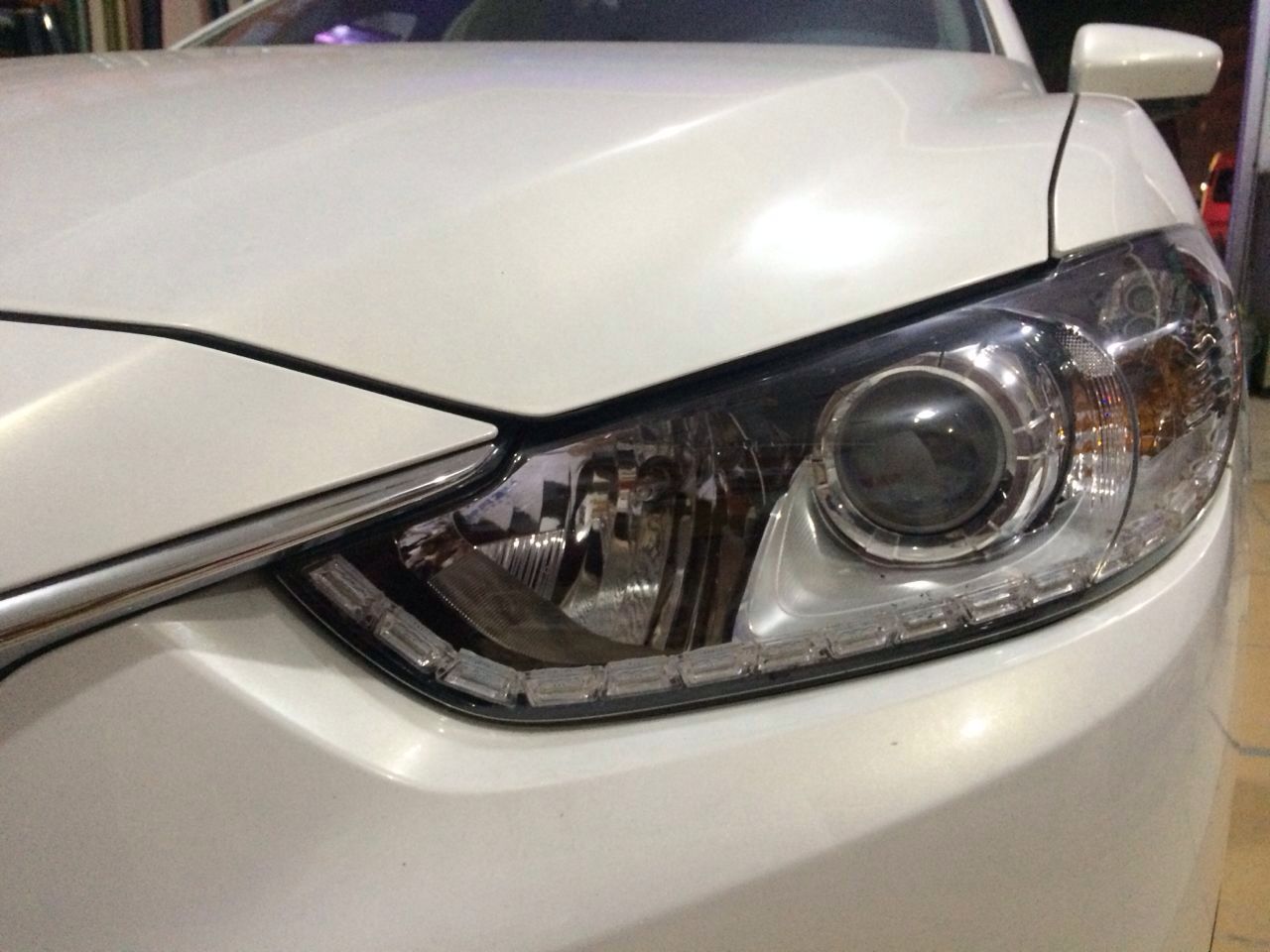 汽车改灯调光标准,汽车灯改激光