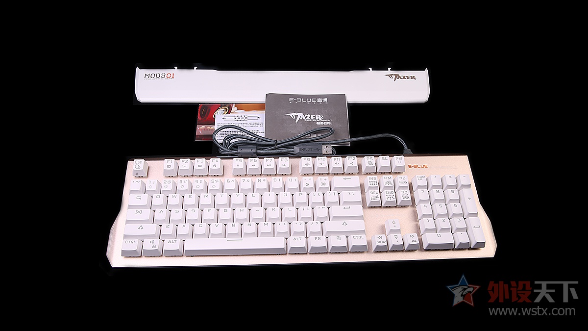 宜博k753机械键盘,宜博魅影狂蛇87键机械键盘