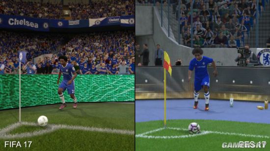 实况足球201718和19哪个好玩,fifa17跟人对战