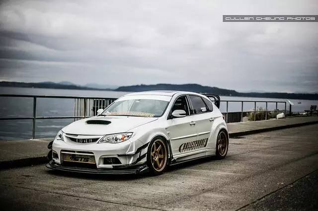 topsecret改装,国外翻新斯巴鲁翼豹sti