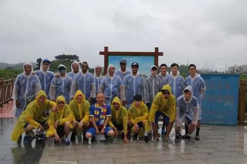 周末,澳门蒙地卡罗体育会到钦州考察,这两天你见到他们了吗?