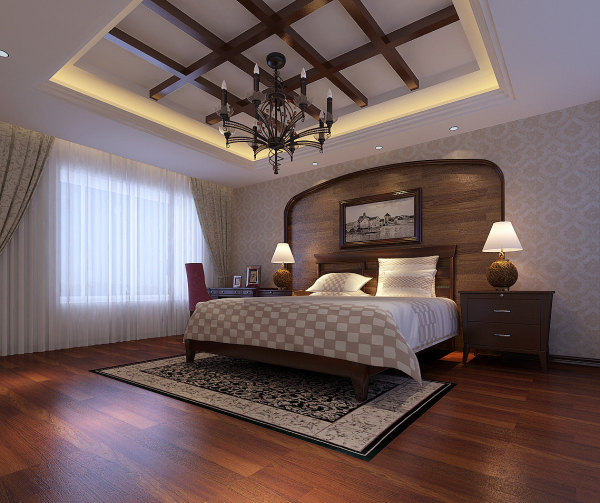 现代轻奢地中海风格,美式复古田园地中海风格装修