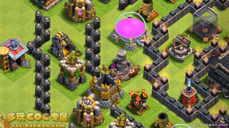 部落冲突9本公认神阵链接,部落冲突9本八卦阵解说