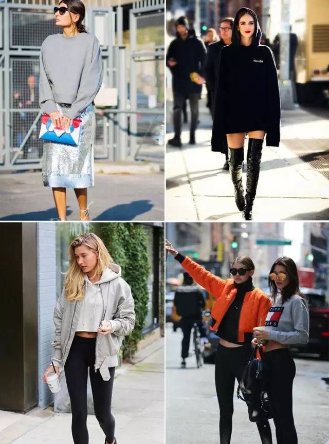 卫衣穿搭加校服,卫衣的最佳搭配方法