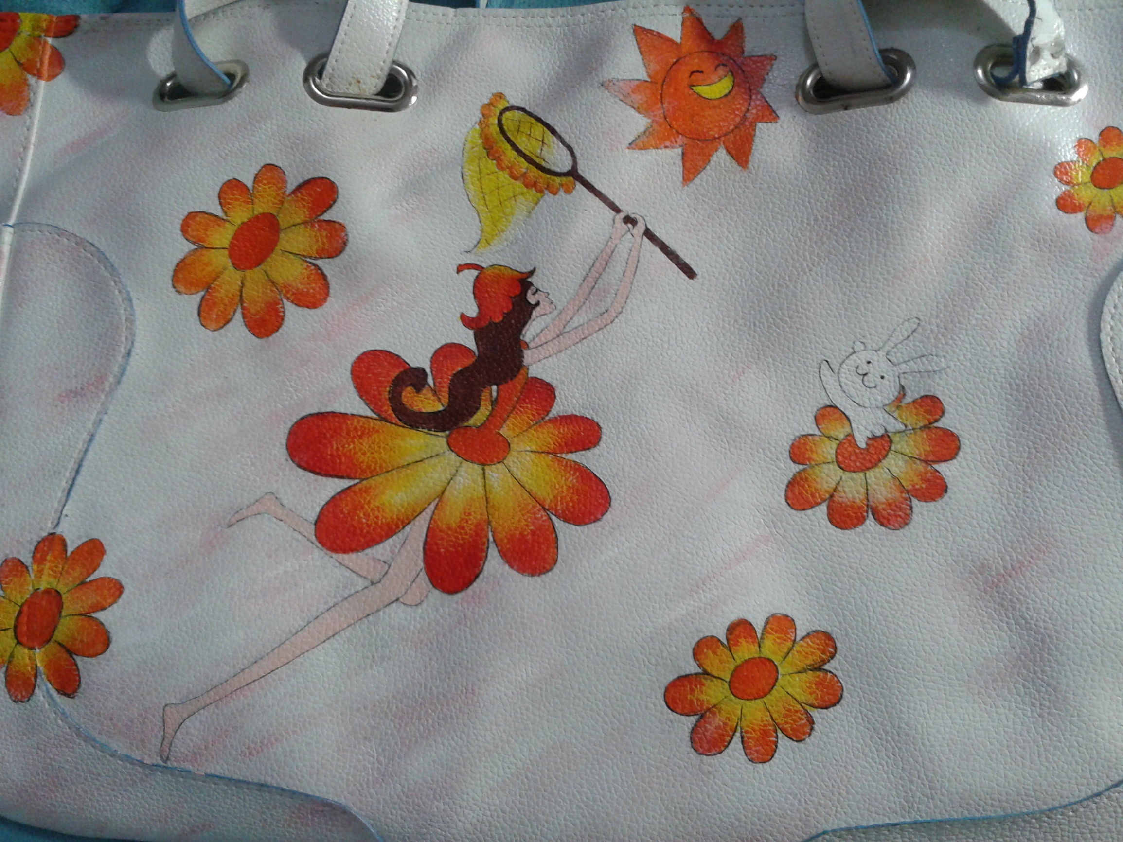 一个小撇步解决染色问题--彩绘涂鸦之追风的女孩儿