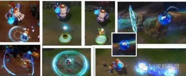 lol哪个英雄有冰雪节皮肤,小法师冰雪节皮肤特效