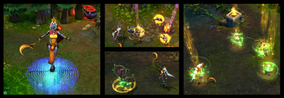 lol现在很多以前的皮肤都有特效了,lol特效容易被看出来的皮肤