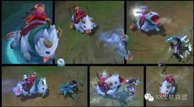 lol哪个英雄有冰雪节皮肤,小法师冰雪节皮肤特效