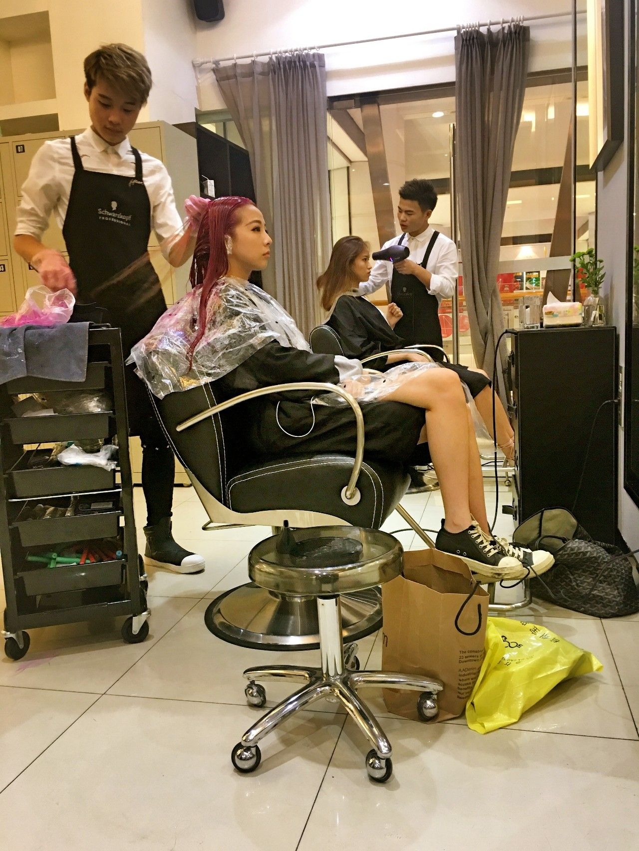 苑苑发型发布会,苑苑时尚发布