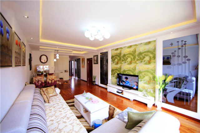 阳光城檀悦83平效果图,阳光城檀悦复式设计方案