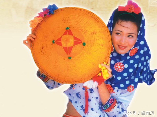 闽南惠安女服饰,惠安女传统服饰拍照