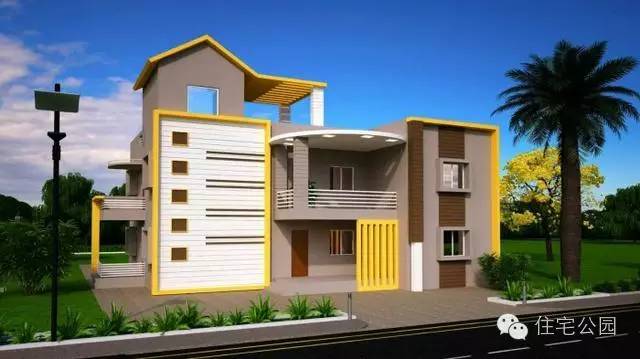 19万盖的2层3间现代小别墅,一层现代平顶别墅