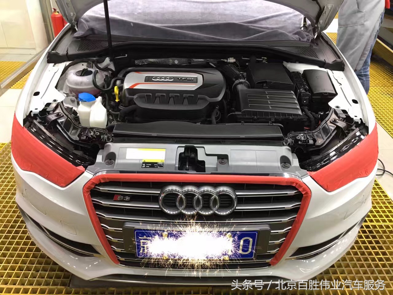 奥迪s3漆面养护,奥迪s3全车抛光