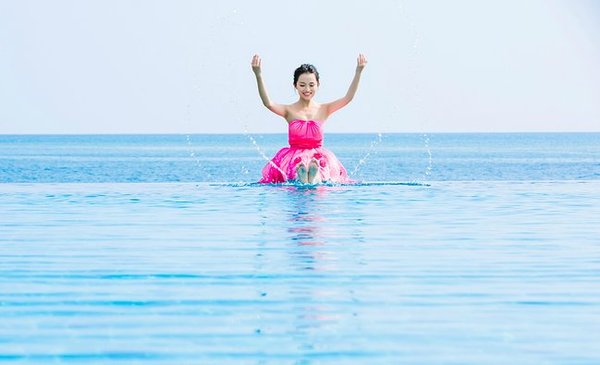 带着婚纱去三亚,带着婚纱旅行厦门