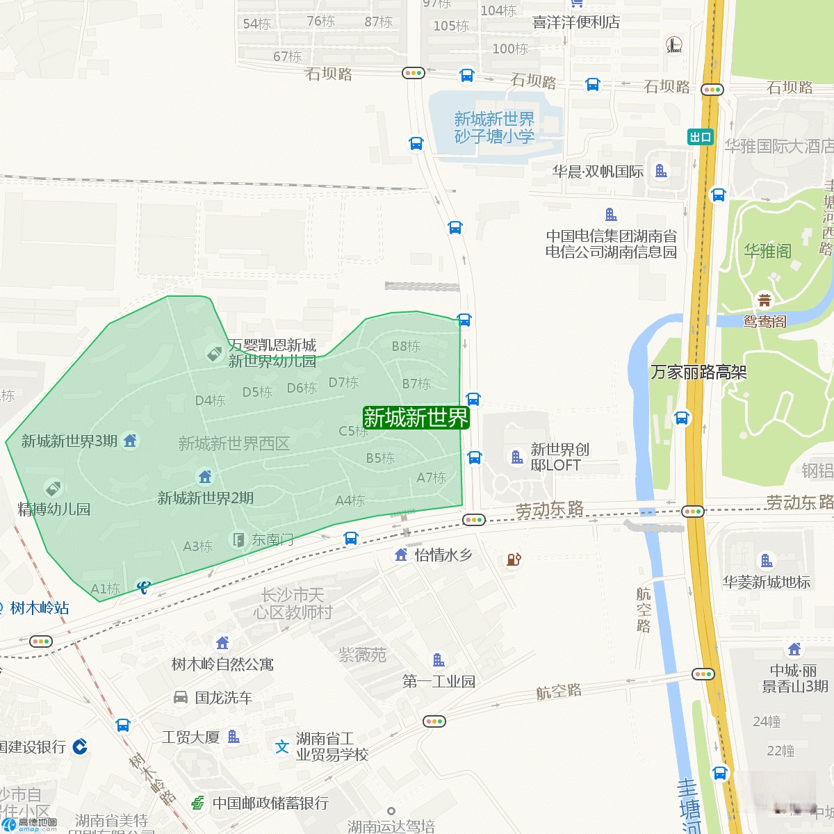 雨花区树木岭新城新世界怎么样,长沙树木岭最新楼盘