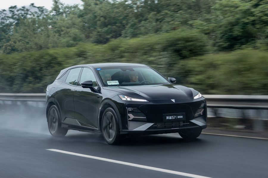 深蓝增程版s7纯电高速续航,深蓝s7增程200高速实测续航