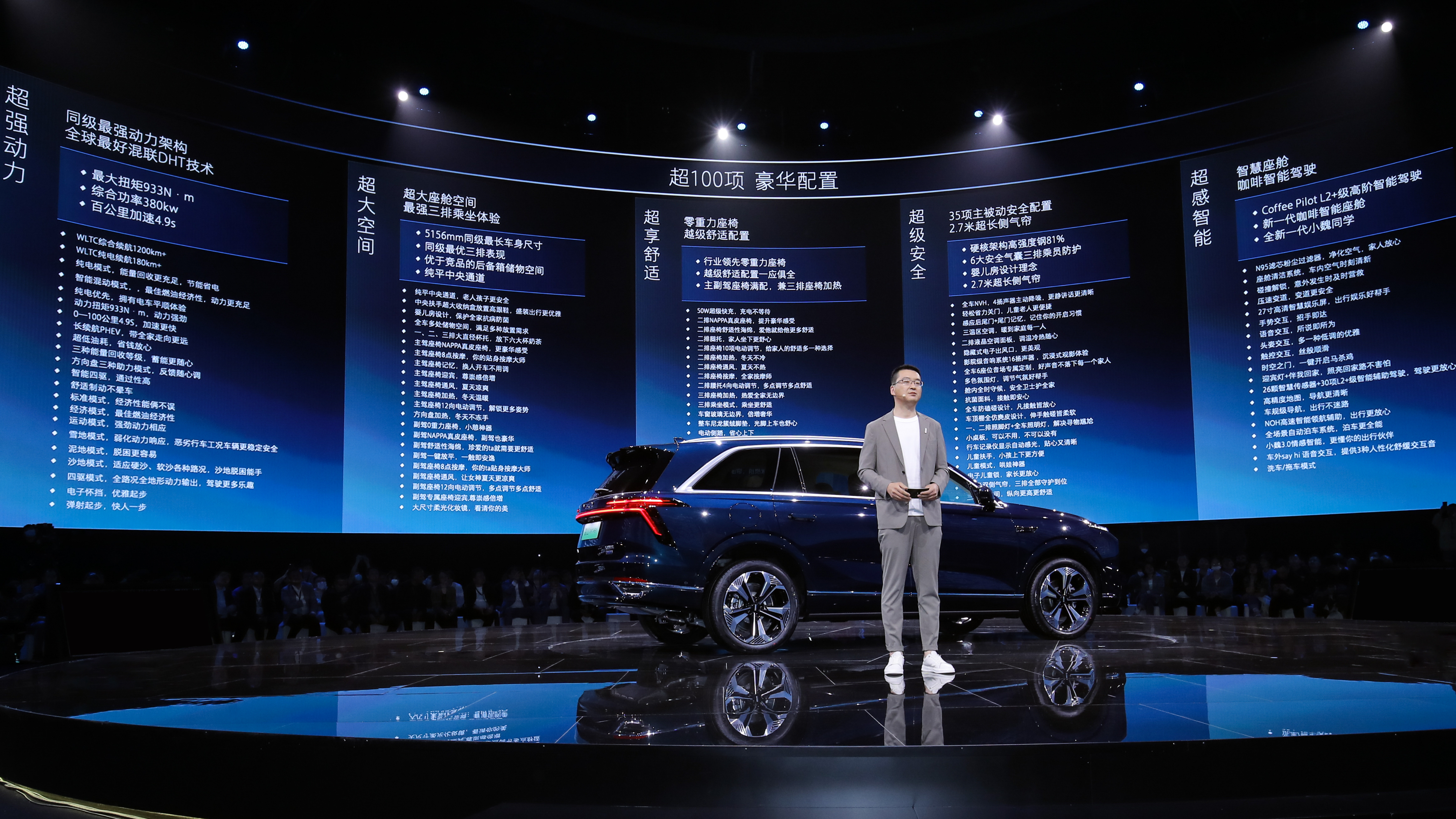 魏牌蓝山和比亚迪唐dmi的区别,魏牌蓝山售价27.88万贵不贵