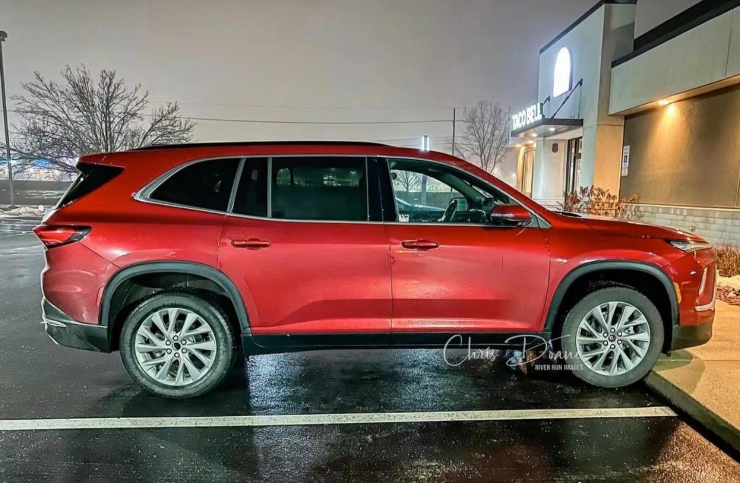 2018款别克昂科雷外观与内饰实拍,昂科雷无伪装