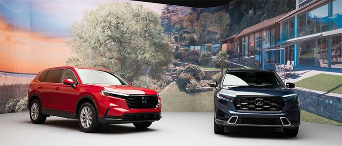 全新本田cr-v7座广东,全新一代本田cr-v实拍图