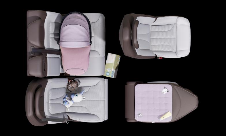 百变车内空间｜LS7全车座椅详解