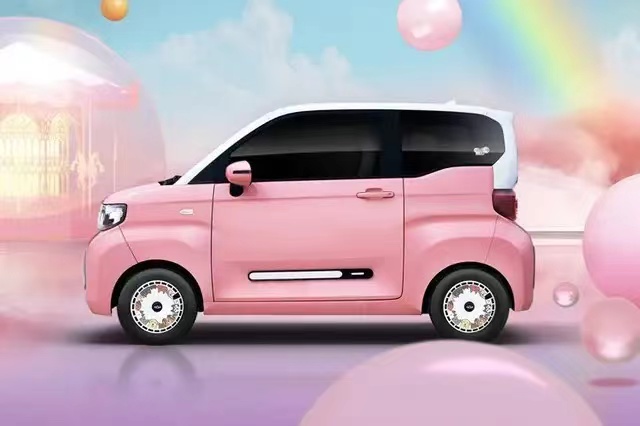 冰淇淋桃欢喜,奇瑞qq冰淇淋桃欢喜内饰官图发布