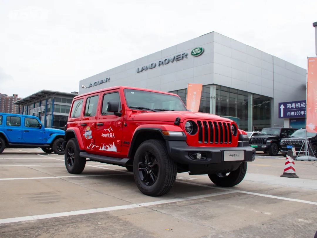 jeep牧马人高地版越野测试,硬核硬派越野车