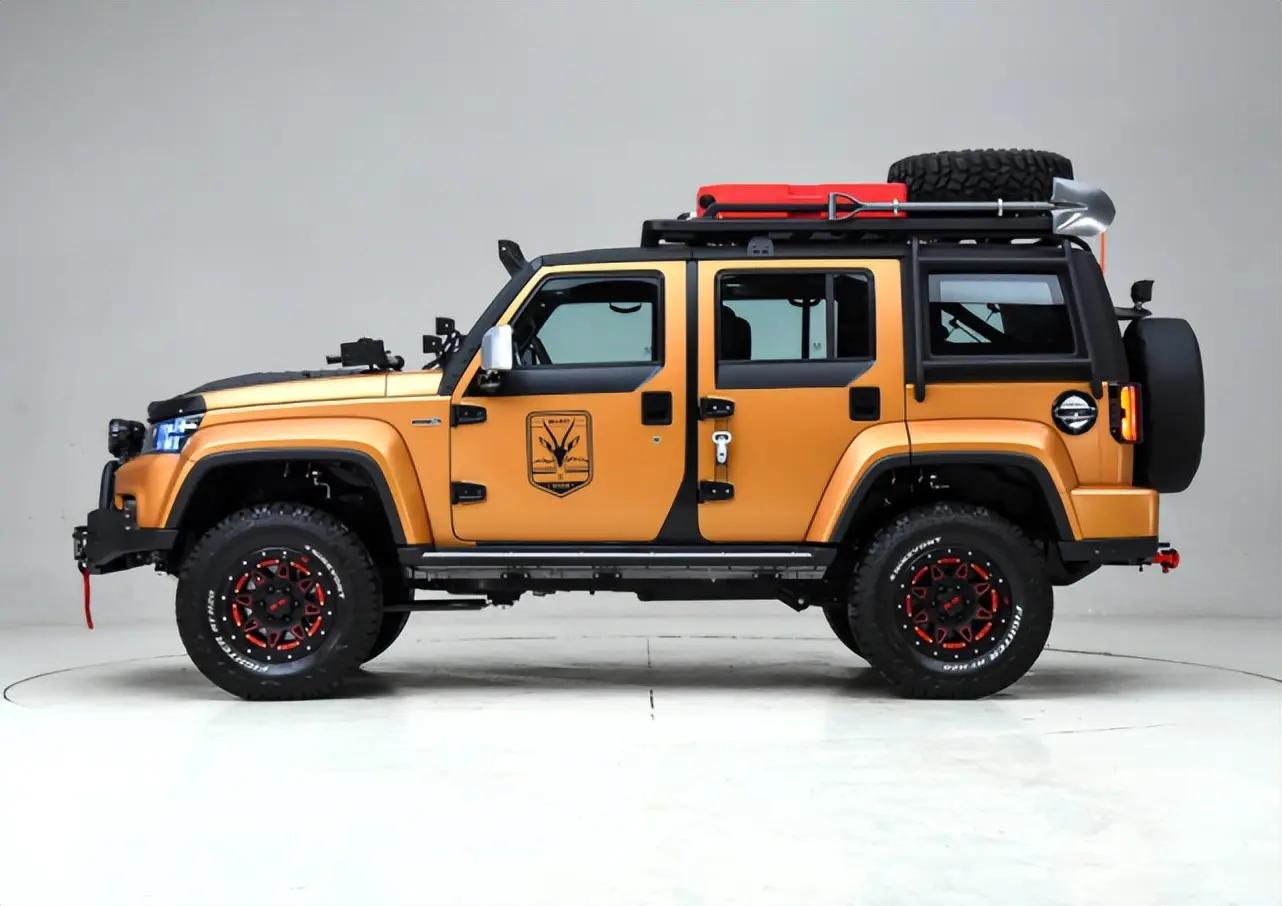 bj40氮气减震lc100能用不,bj40的原车减震跟氮气减震的区别