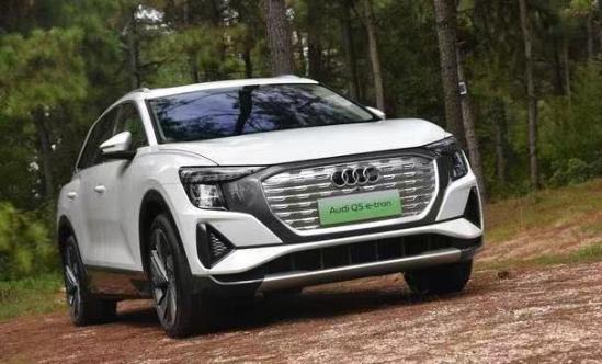 新款4轮电动车测试,上汽奥迪45万级新能源车型