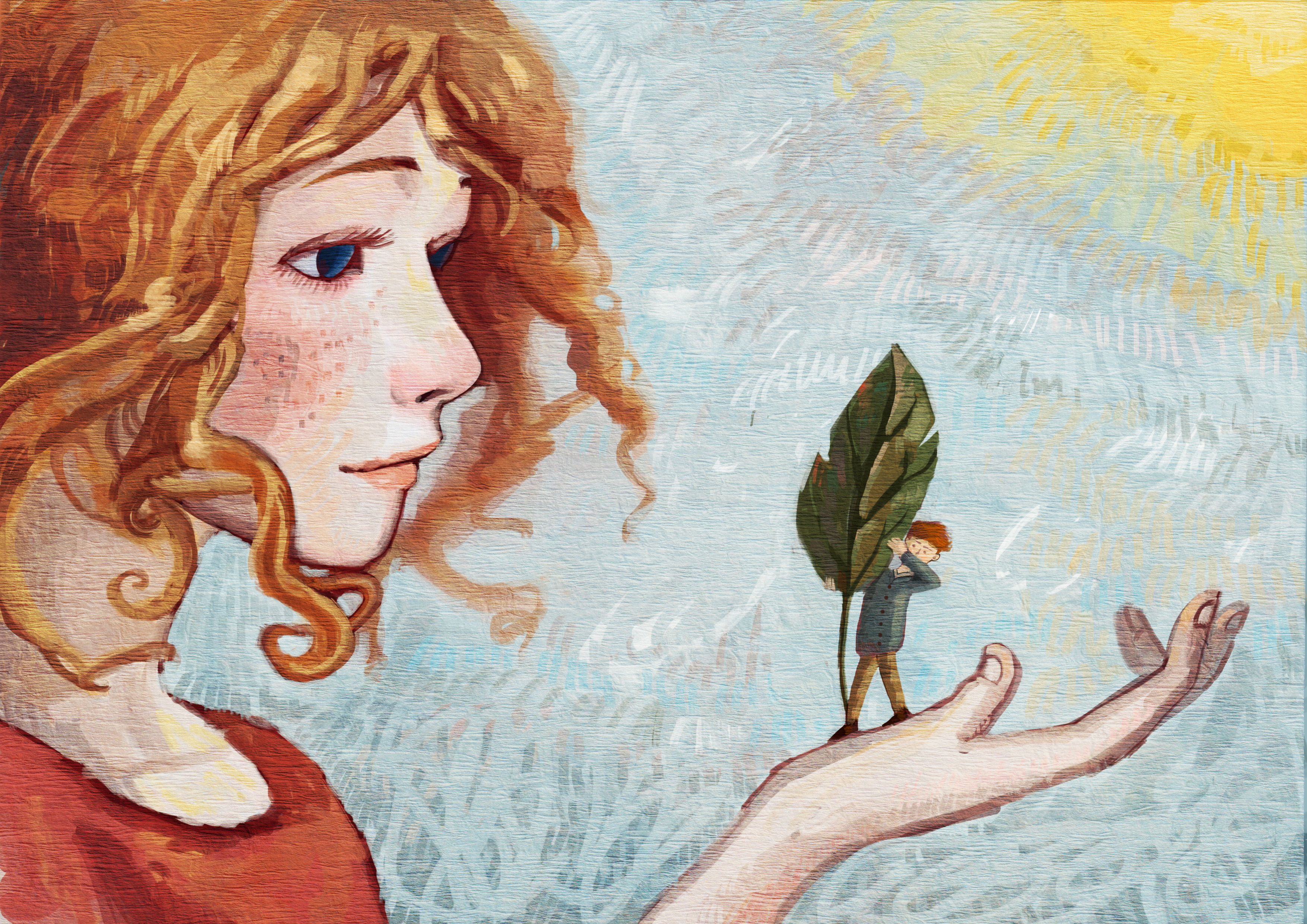 都说军官要前来视察，见到本人后才发现，军官竟然是个年轻的孩子