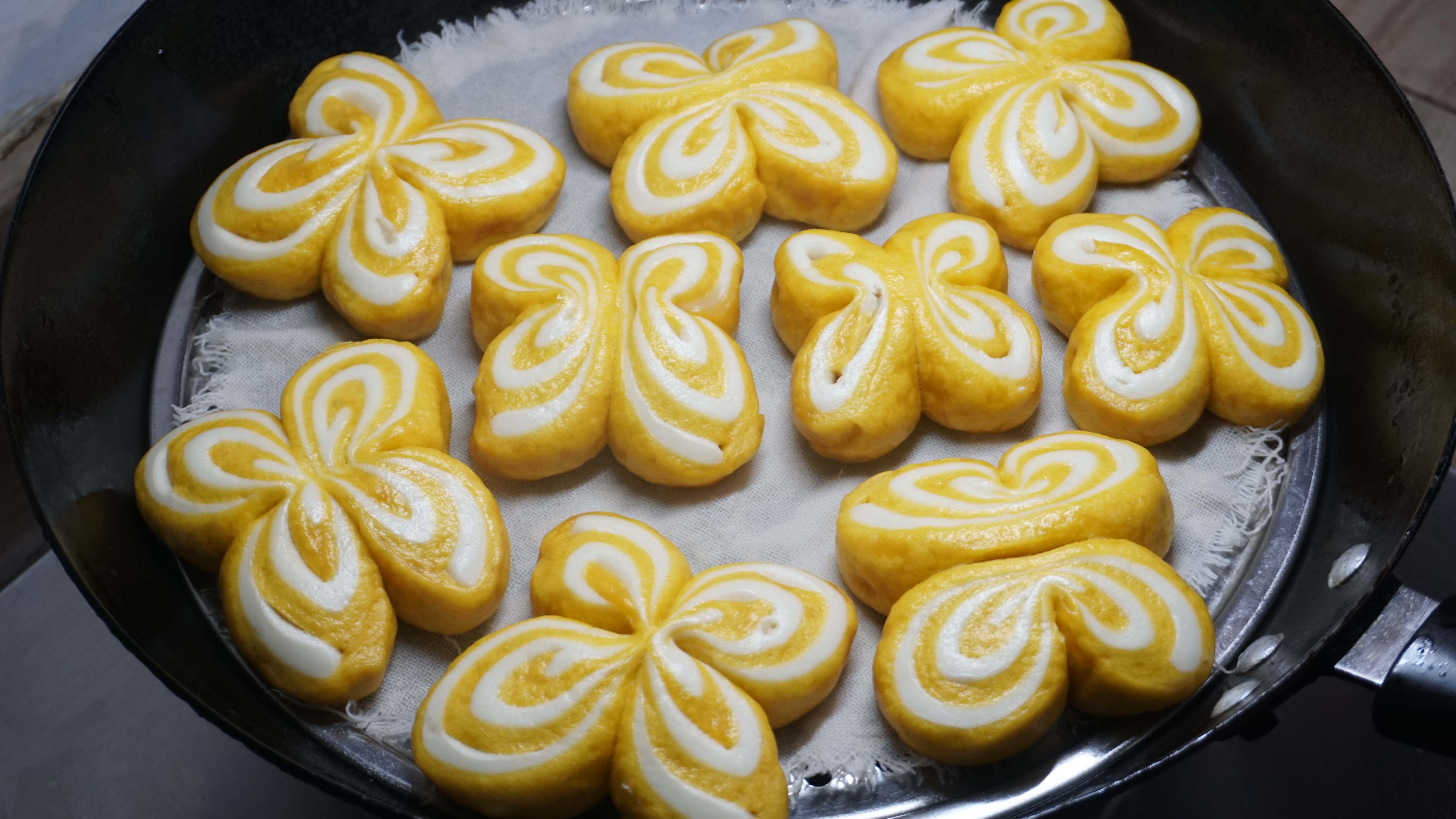 捏面食花的做法,捏面食的花样