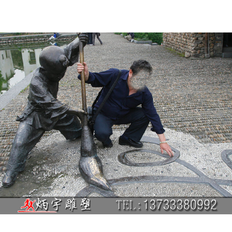 民俗文化雕塑批发,玻璃钢民俗文化雕塑安装