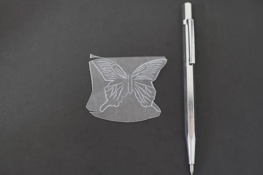 自制热缩片耳环古风,热缩片手工diy耳钉