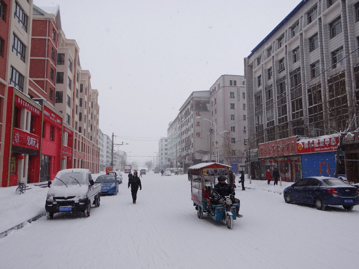 俄罗斯海兰泡市和中国黑河,黑河与海兰泡边境