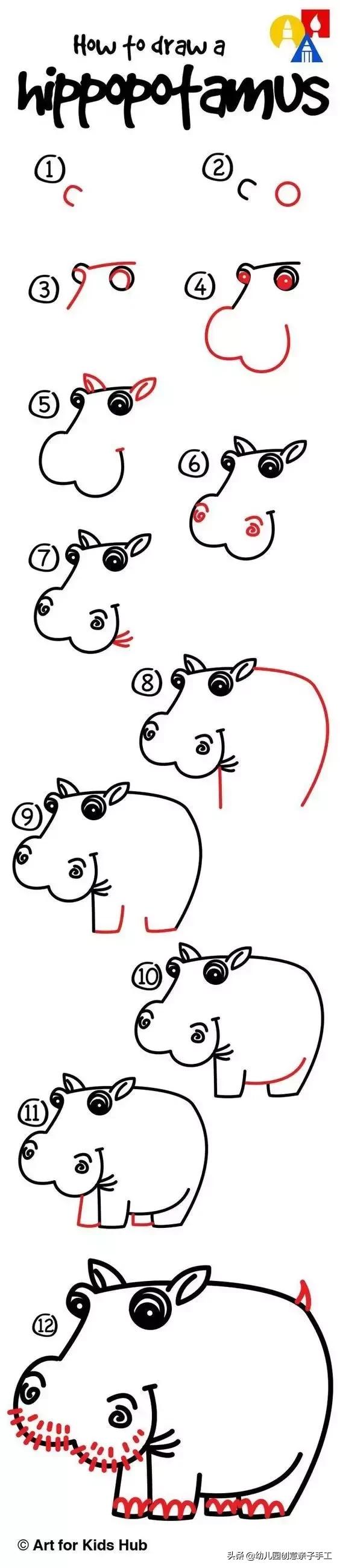 昆虫记里面有什么昆虫简笔画,幼儿简笔画昆虫大全最简单带颜色