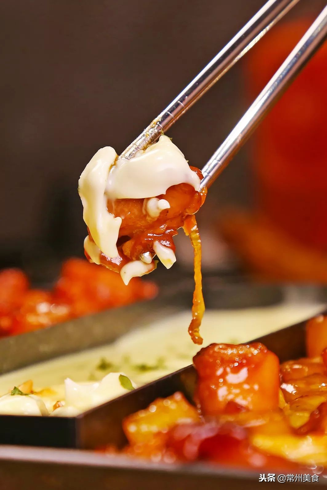 芝士炸鸡名场面,芝士撞鸡