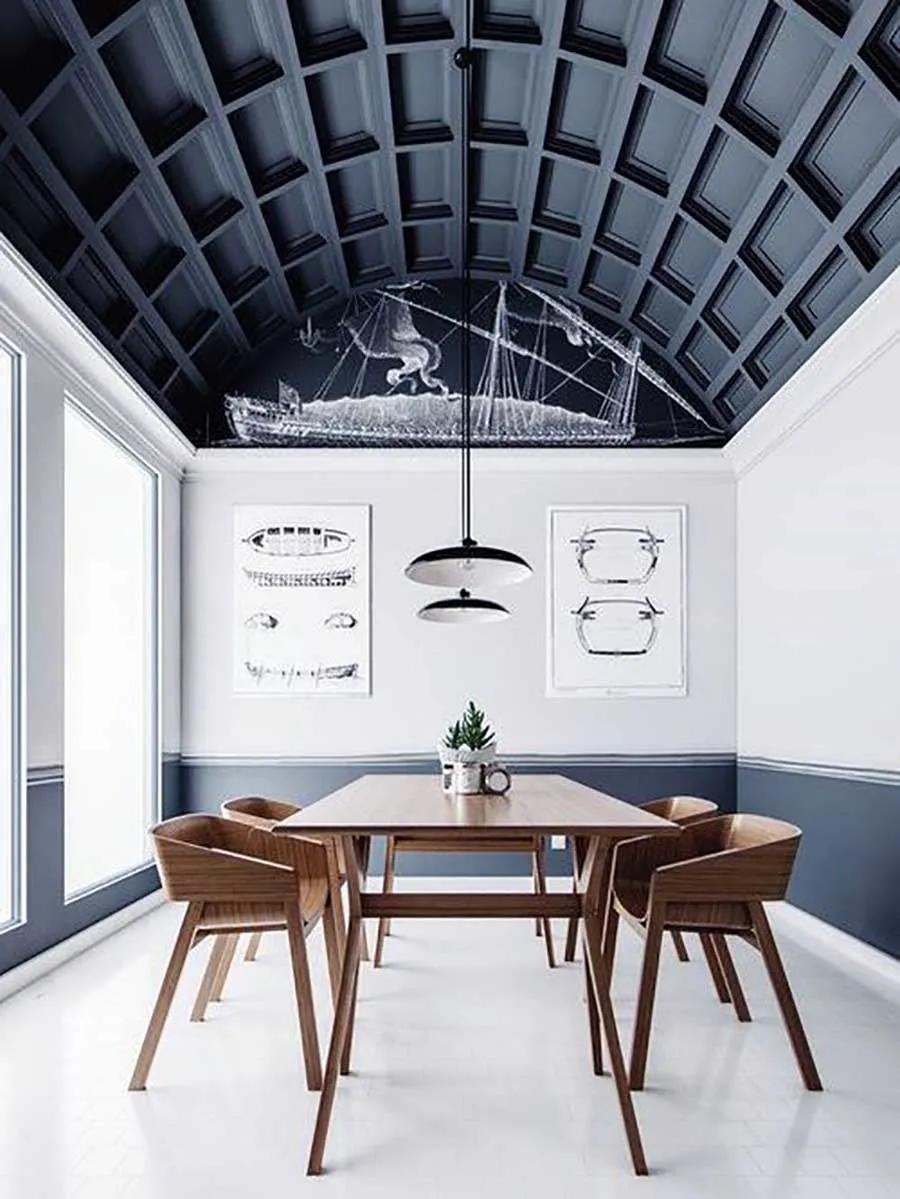 别再傻傻做吊顶,现在流行的各种吊顶设计