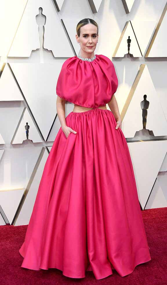 ladygaga91届奥斯卡红毯,麦粒ladygaga