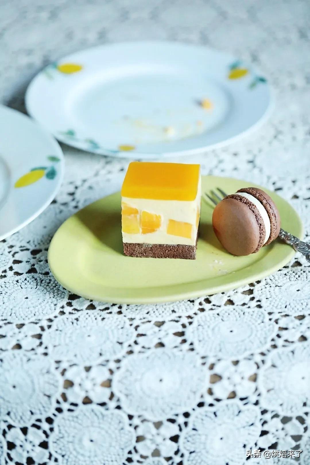 奶酪版的芒果慕斯,6寸芒果奶酪慕斯的配方