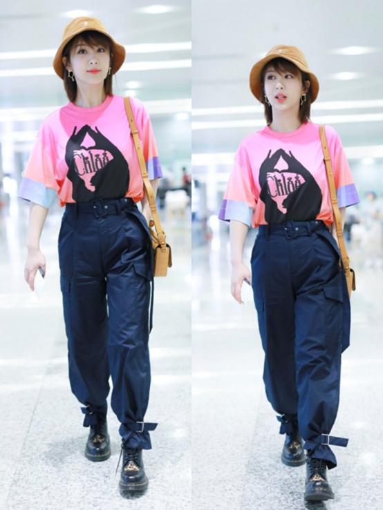 杨紫轻熟女装,杨紫轻熟风黄衣裙