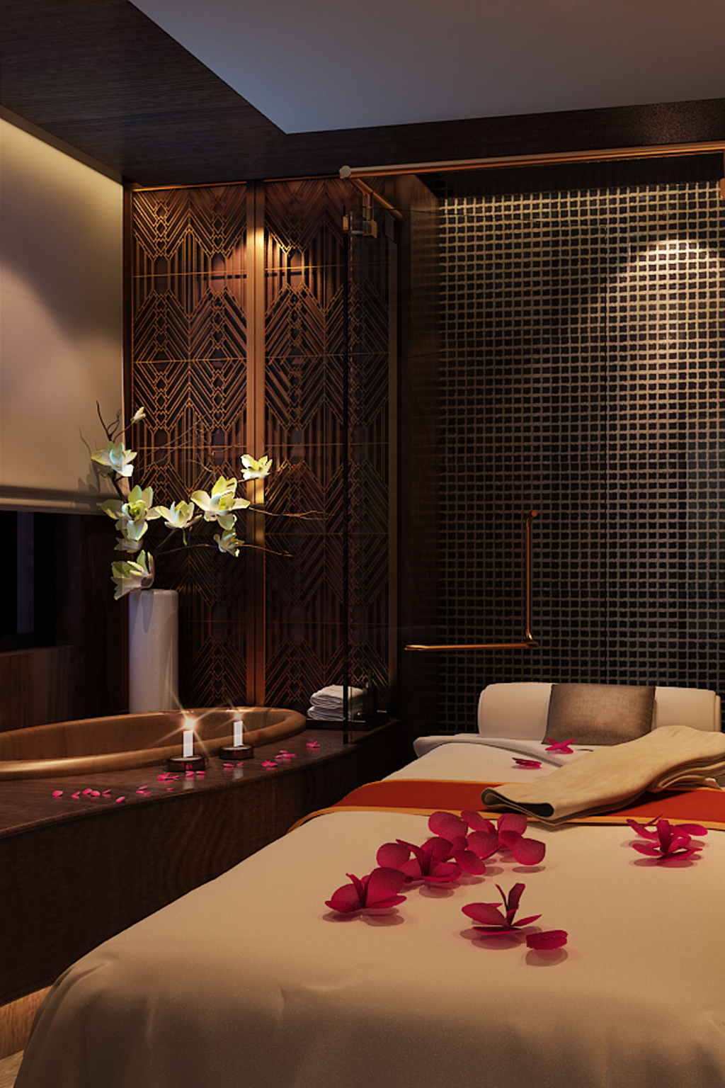 中式豪华别墅,千平新中式顶级别墅