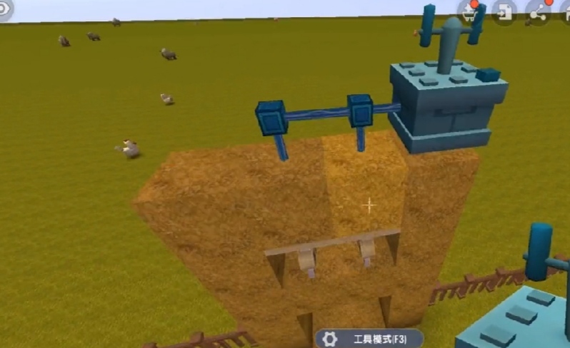 迷你世界简单自动感应门,迷你世界全自动感应门