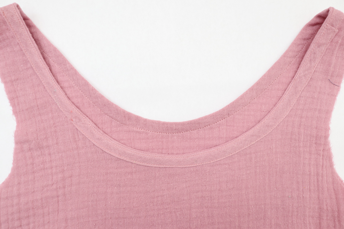 领口缝合法,收缩领口缝法视频教程