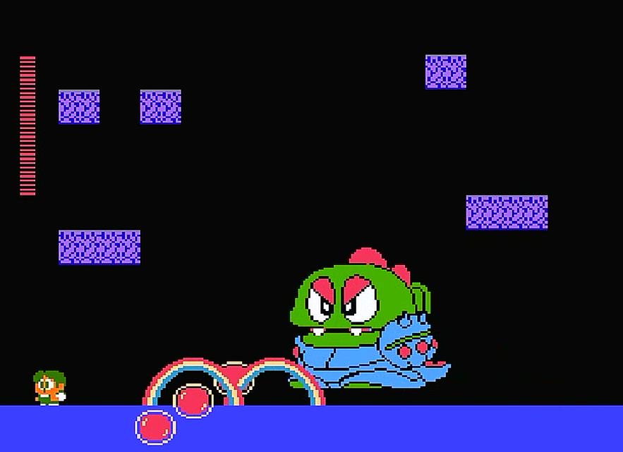 fc彩虹岛boss看不见本体,fc彩虹岛完整视频