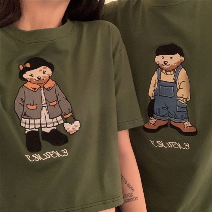 韩系ins简约风t恤,适合各种场合穿的大版潮流t恤